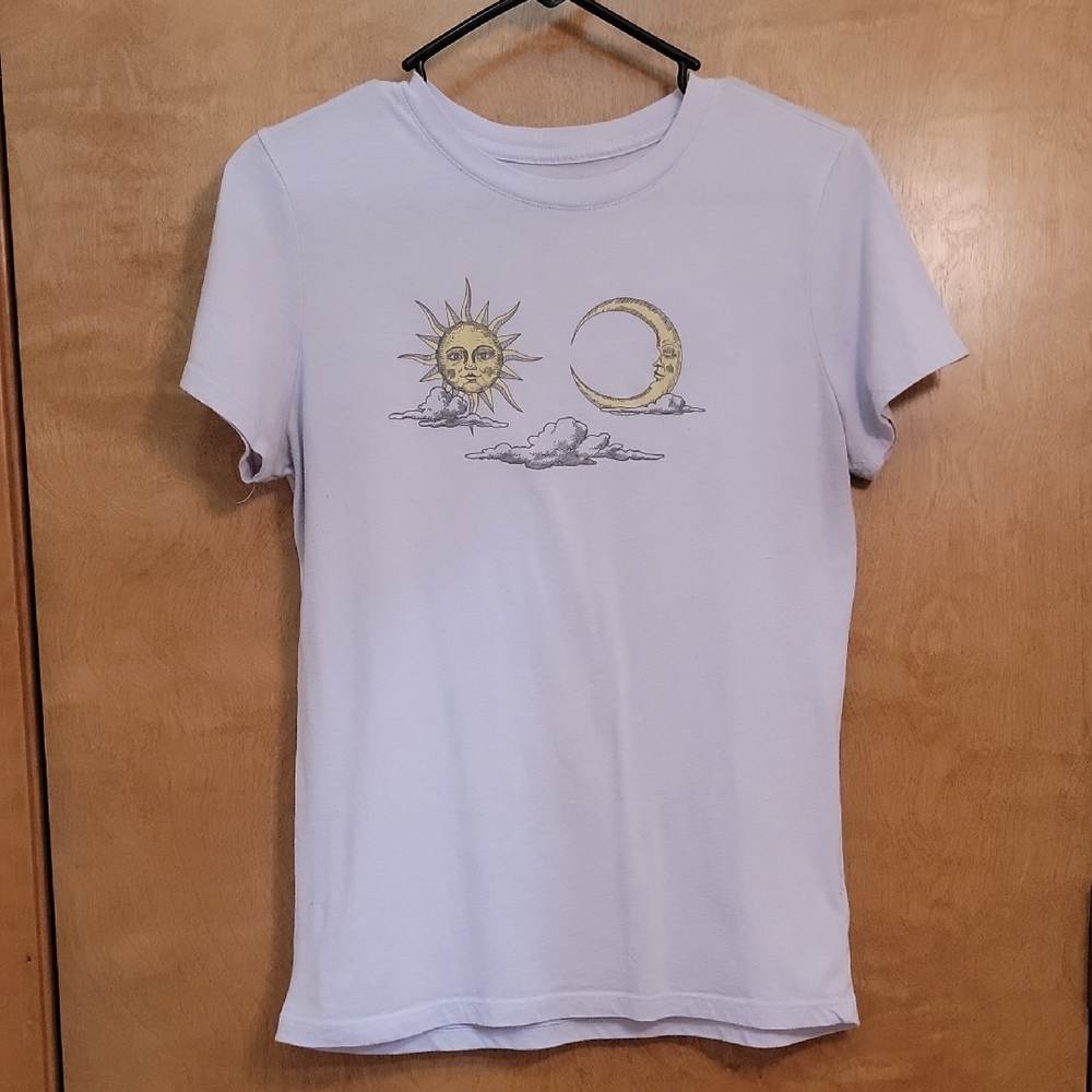 Aeropostale Lavender Graphic Tee